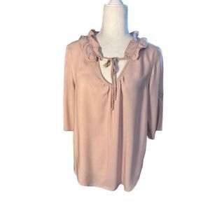 ELLE soft mauve blouse